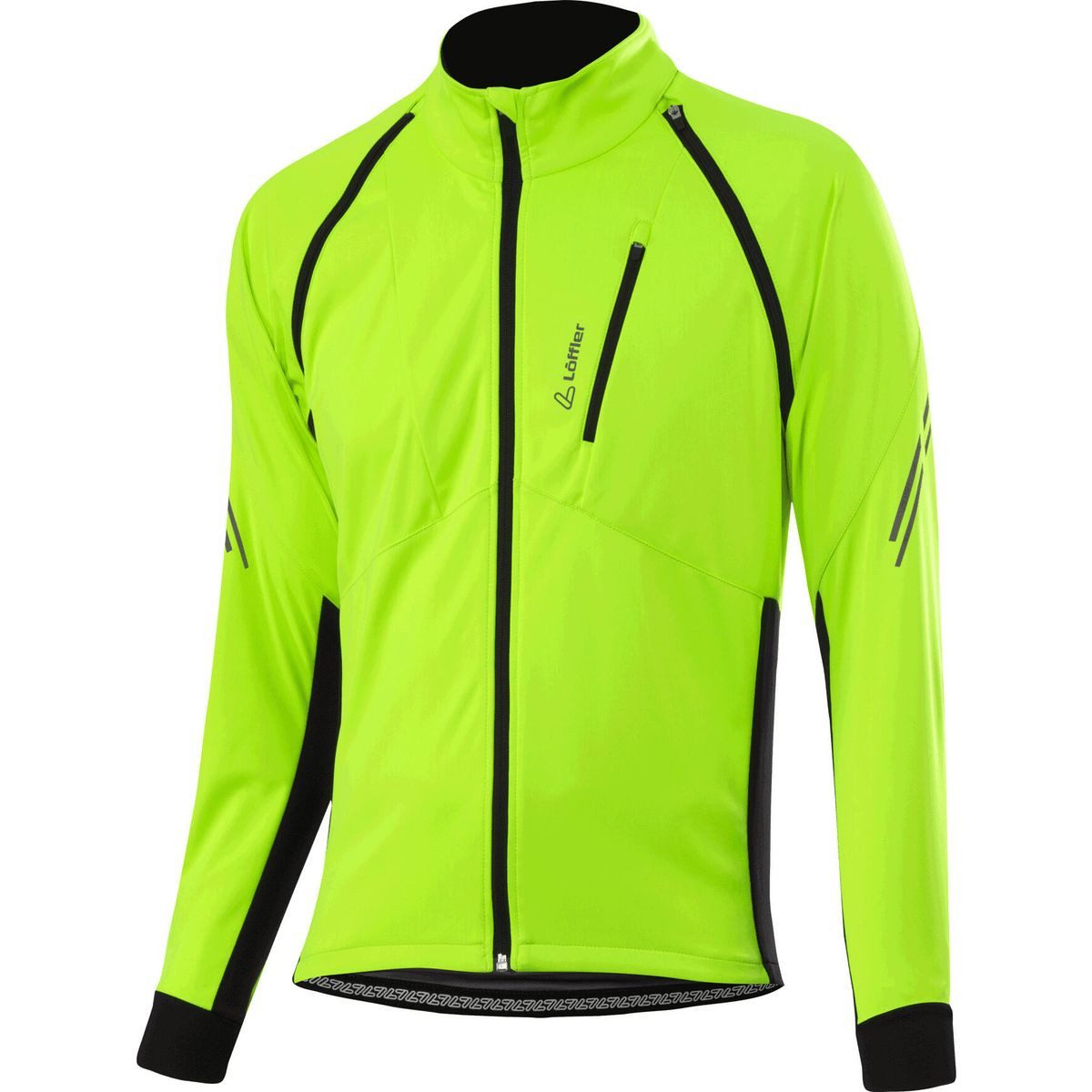 Löffler Fahrradjacke Men Bike Zip-off Jacket SAN Remo AB Light Vielseitige Fahrradjacke mit abnehmbaren Ärmeln, winddicht