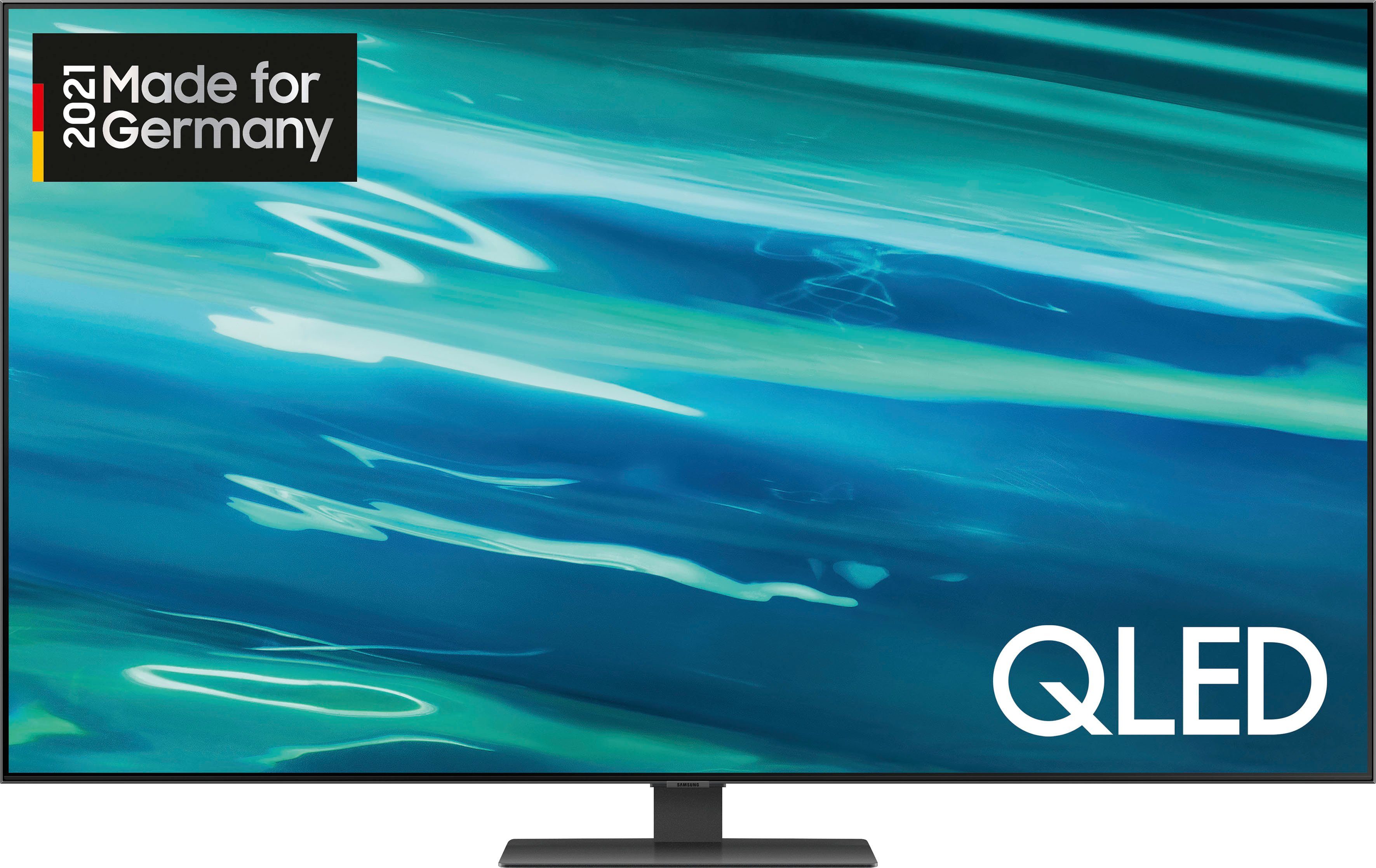 1500, Smart-TV, Ultra Zoll, GQ55Q80AAT Quantum Samsung QLED-Fernseher (138 HDR 4K HD, cm/55