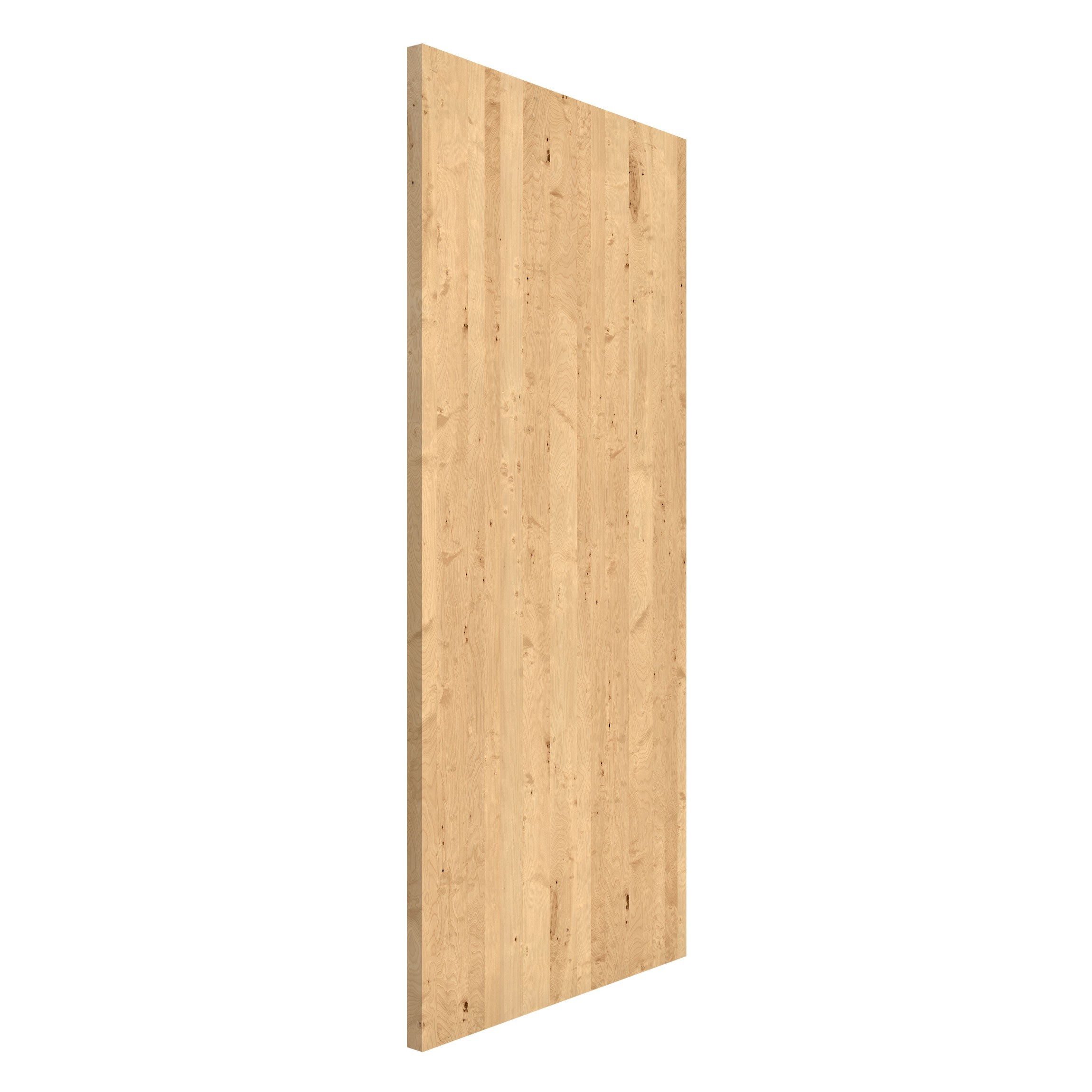 Bilderdepot24 Magnettafel Küche Holzoptik Apfelbirke, (1-tlg., Magnetboard Pinnwand für die Wand - metallische Tafel für Magnete), Magnetwand groß mit Motiv Büro Memoboard magnetisch Hochformat