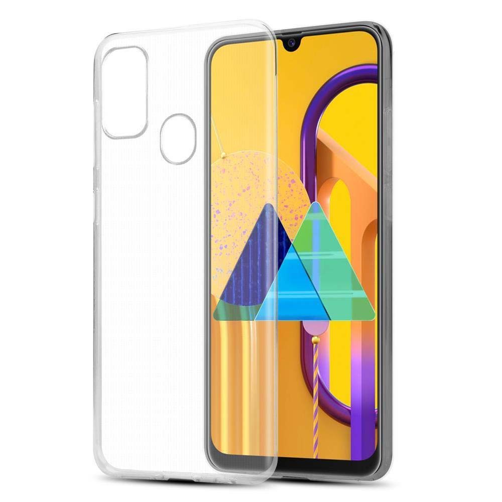 Cadorabo Handyhülle für Samsung Galaxy M21 / M30s Hülle Samsung Galaxy M21 / M30s, Hülle TPU Silikon Handy Schutzhülle Slim Transparent Case Cover