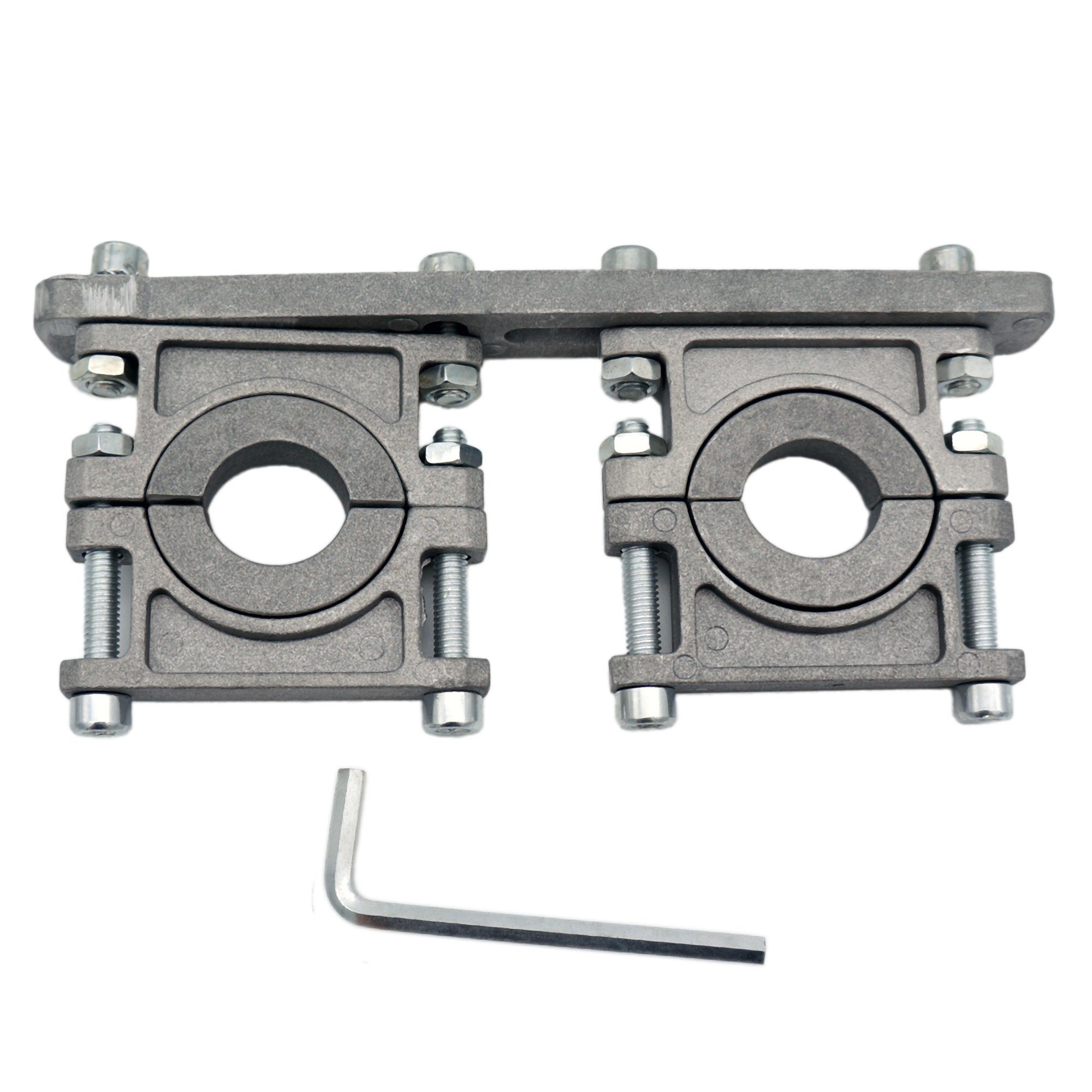 Universal HQ Multifeedhalter ALU, 2-Fach, 23/40 mm Universal-Single-LNB
