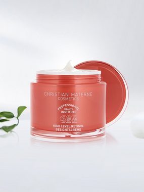 Christian Materne Gesichtsserum Professional Beauty Institute High Level Retinol Gesichtscreme, 200 ml, für eine geglättete Haut
