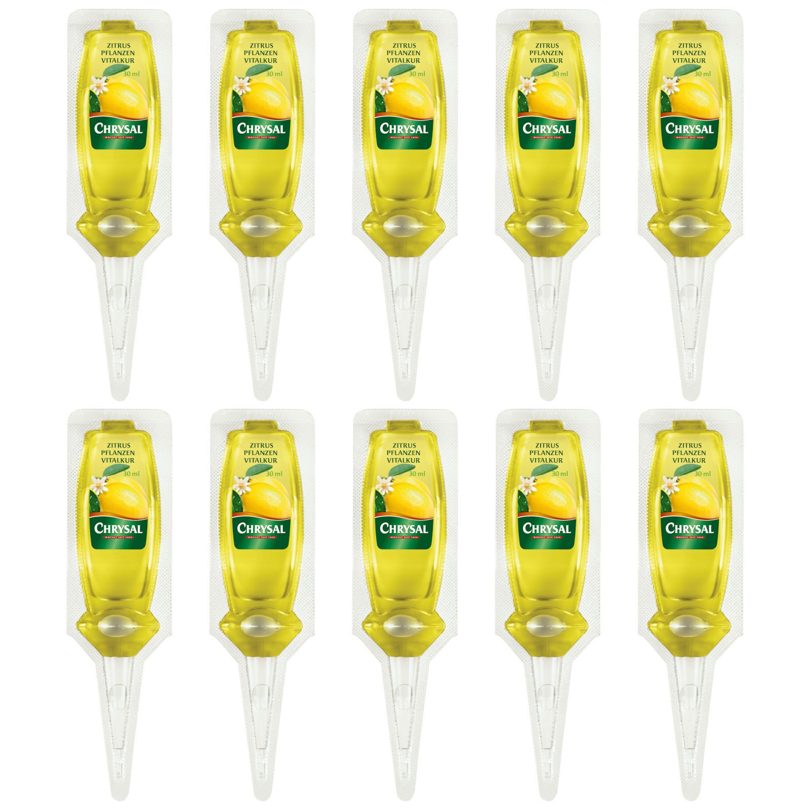 Chrysal Pflanzendünger Zitruspflanzen Vitalkur, 10x 30 ml