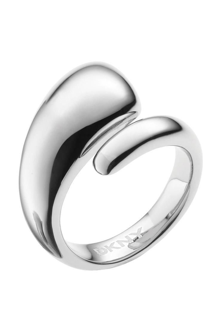 DKNY Fingerring Damen, aus Edelstahl, Gr. günstig online kaufen