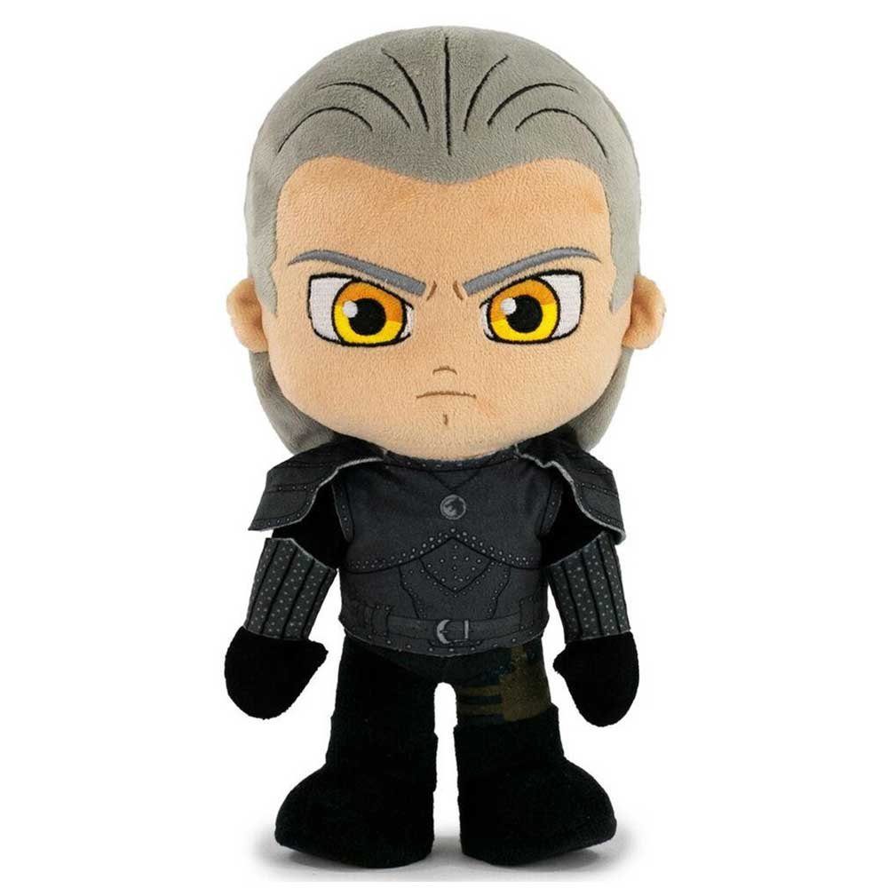 Tinisu Kuscheltier The Witcher Geralt Kuscheltier - 28 cm Hexer Plüschtier Stofftier