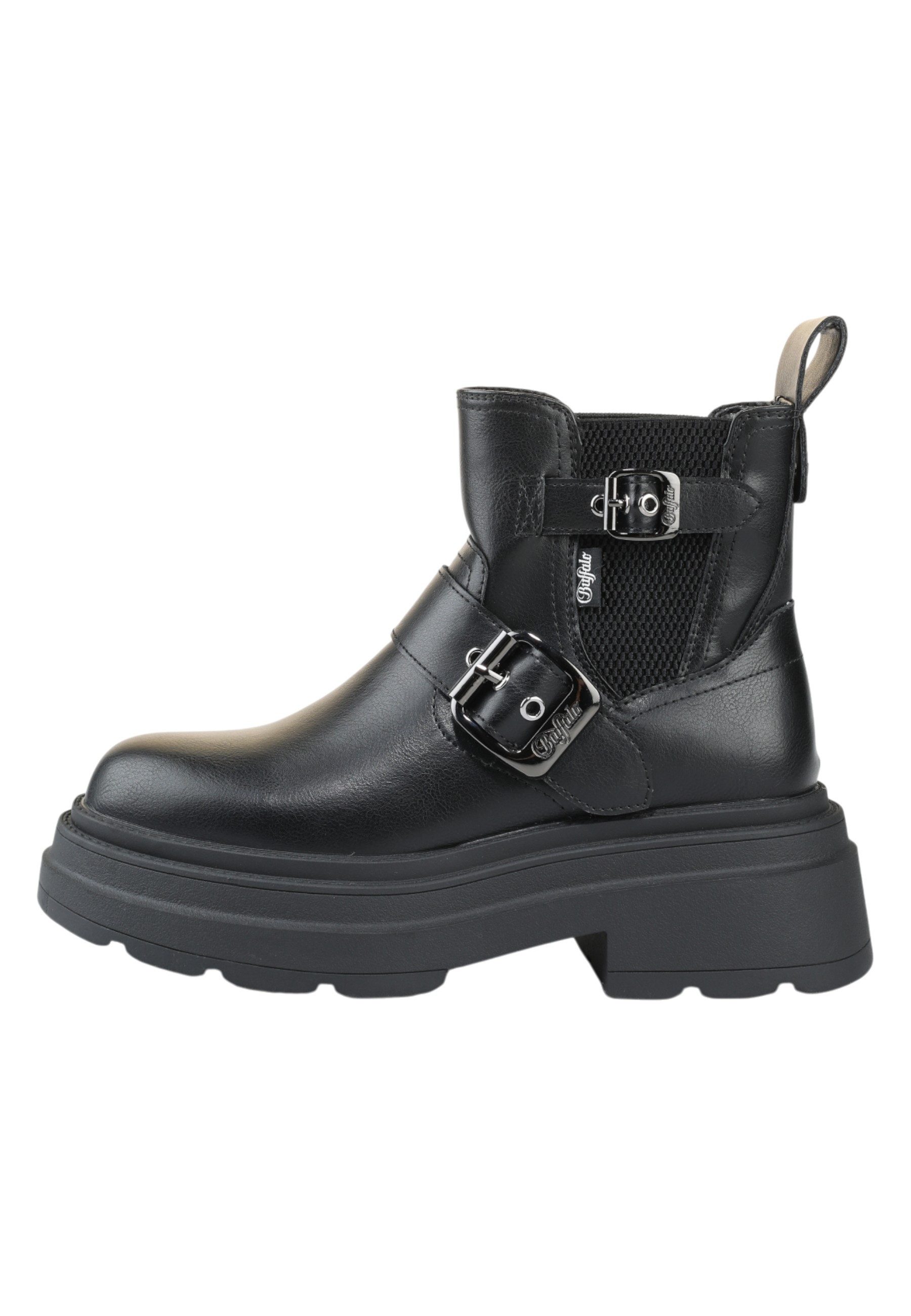 Buffalo PD00016426 Mars Chelsea Biker Black Stiefelette – Bild 3 von 5