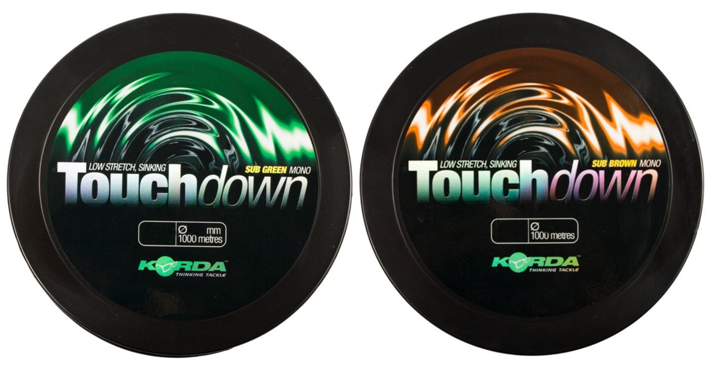 Korda Angelschnur Korda Touchdown 1000m - Karpfenschnur, 0.4 m Länge, 0.4 mm Fadendurchmesser, (1000-St)