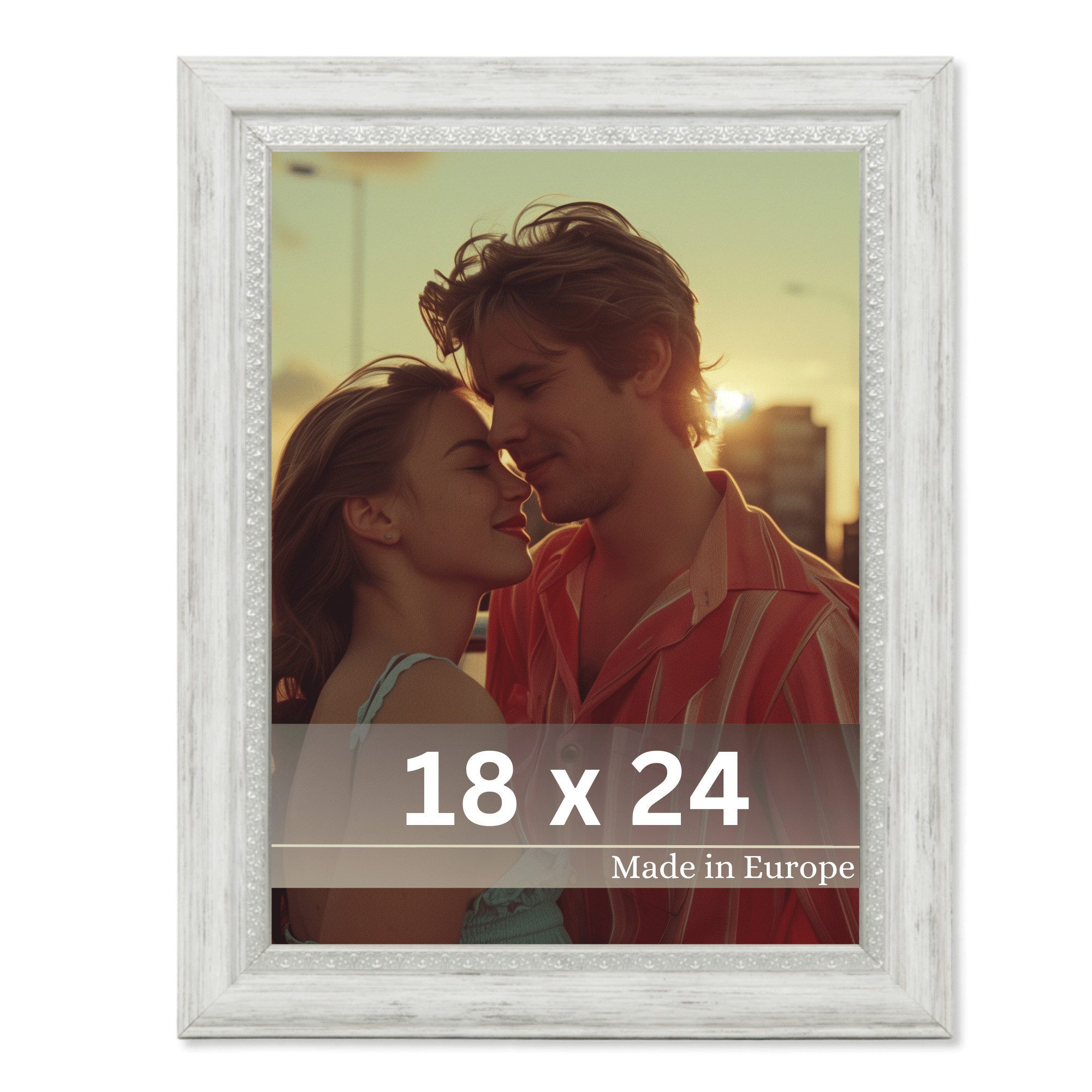 Victor (Zenith) Bilderrahmen Boho, Bilderrahmen Weiß 18x24 cm, Bilderrahmen günstig online kaufen