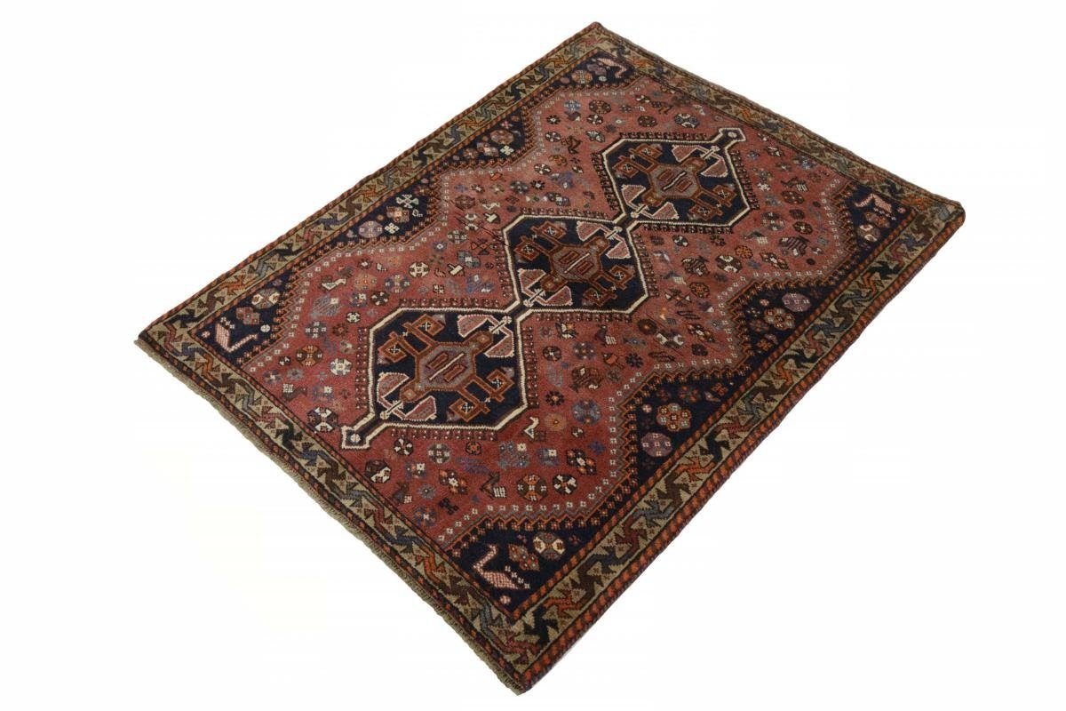 / Handgeknüpfter Trading, 10 Shiraz rechteckig, 121x157 Orientteppich Orientteppich Perserteppich, Höhe: mm Nain