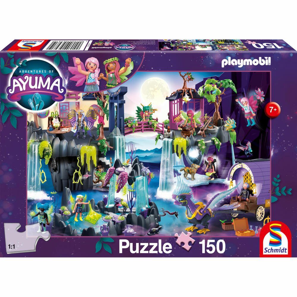 Schmidt Spiele Puzzle Playmobil Ayuma 150 Teile, 150 mystischen Die Abenteuer Puzzleteile