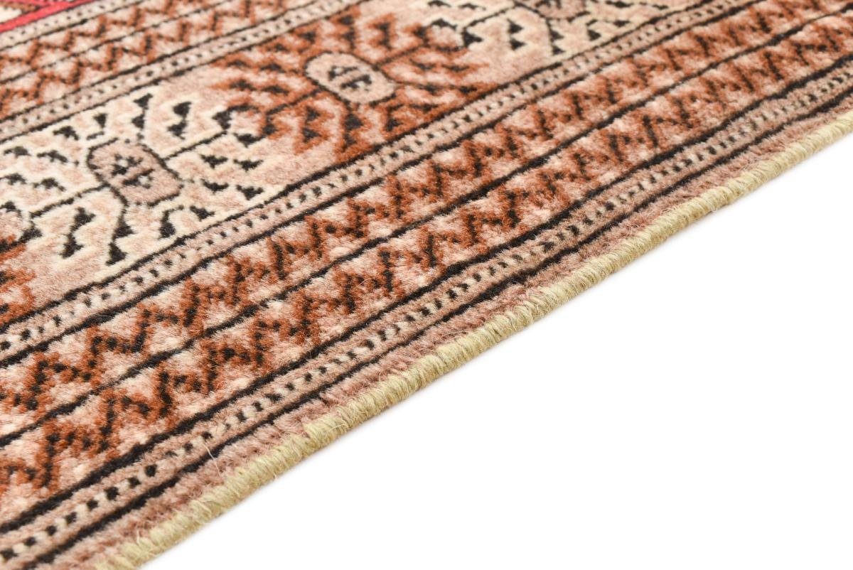 133x192 Perserteppich, Handgeknüpfter Orientteppich mm Orientteppich Turkaman Nain rechteckig, Trading, Höhe: 6 /
