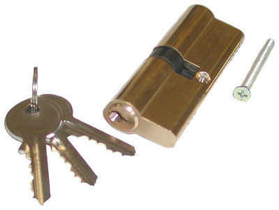 RORO Türen & Fenster Profilzylinder, 40/40 mm, mit 3 Schlüssel