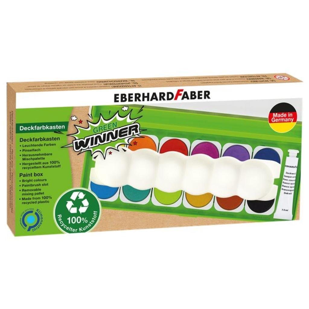 Eberhard Faber Malstift Eberhardt Faber Deckfarbkasten 12 auswechselbare F