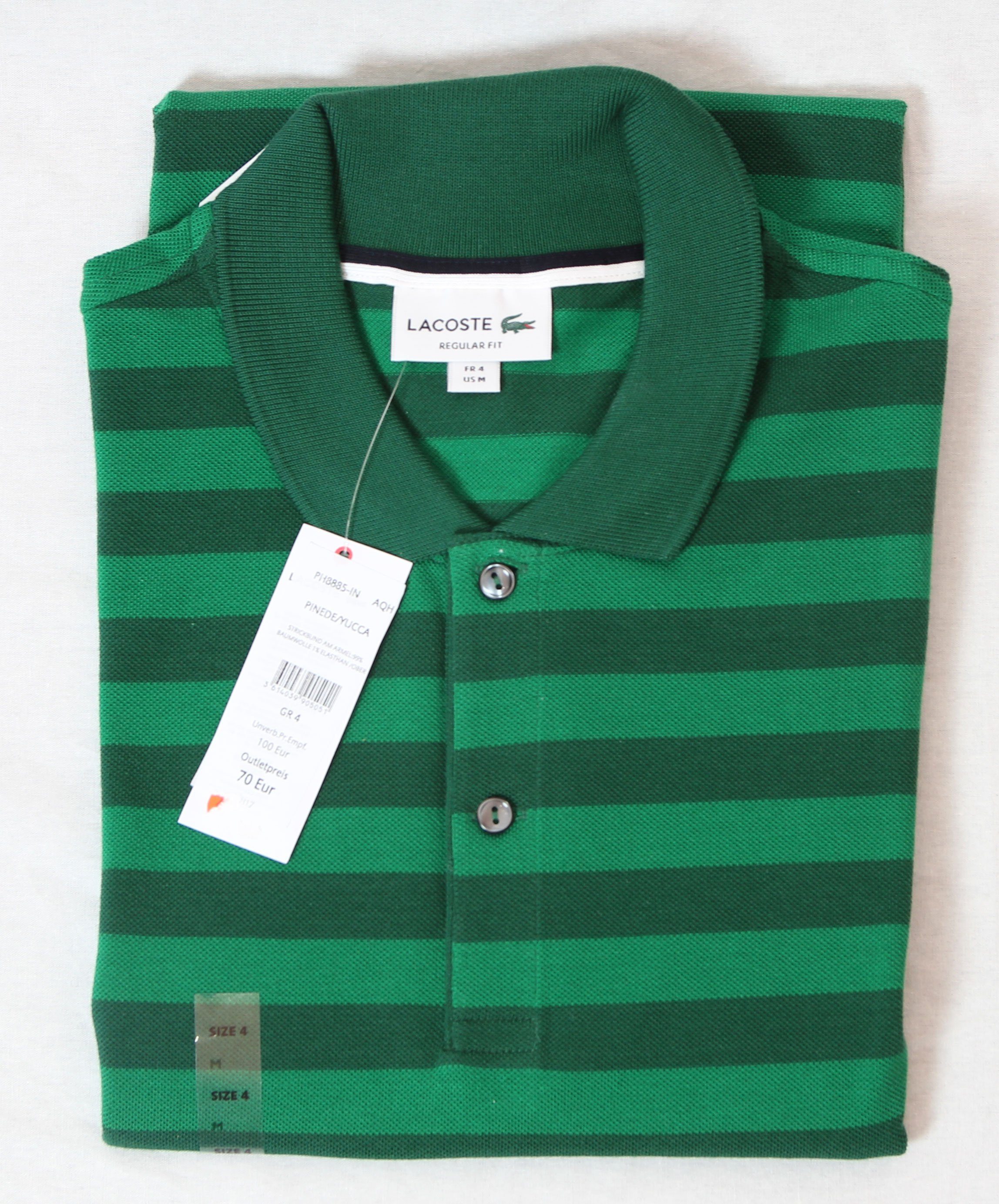 PH8885-IN gestreift Fit Lacoste Poloshirt Gerade geschnitten, Regular