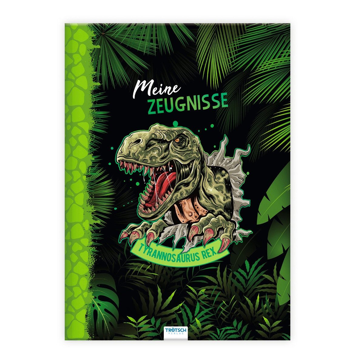 Trötsch Verlag Fächermappe TRÖTSCH Zeugnismappe Dino günstig online kaufen