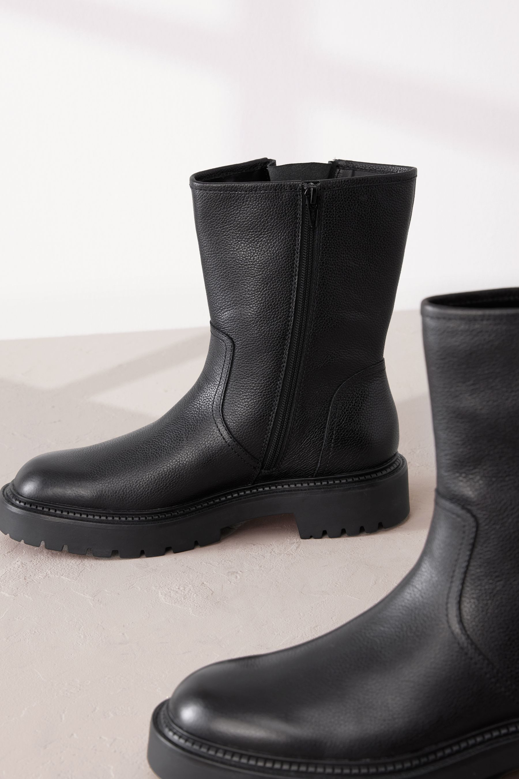 Next Forever Comfort® Bikerstiefel mit Reißverschluss Bikerboots (1-tlg)