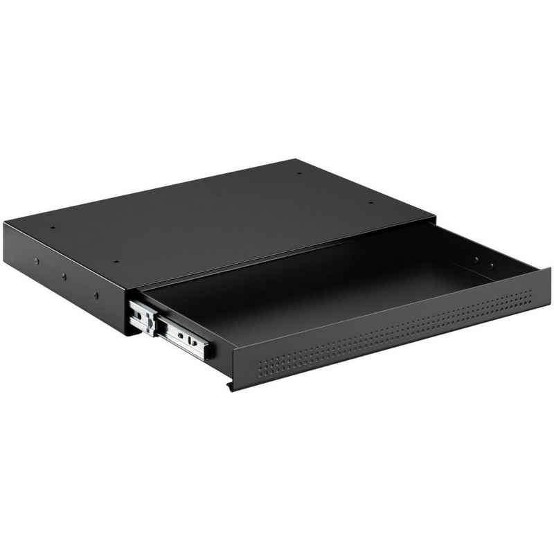 CAVO Schublade Dokumentenschublade, Schreibtischschublade Unterbauschublade (1 St), Stahl, 410 x 272 mm schwarz