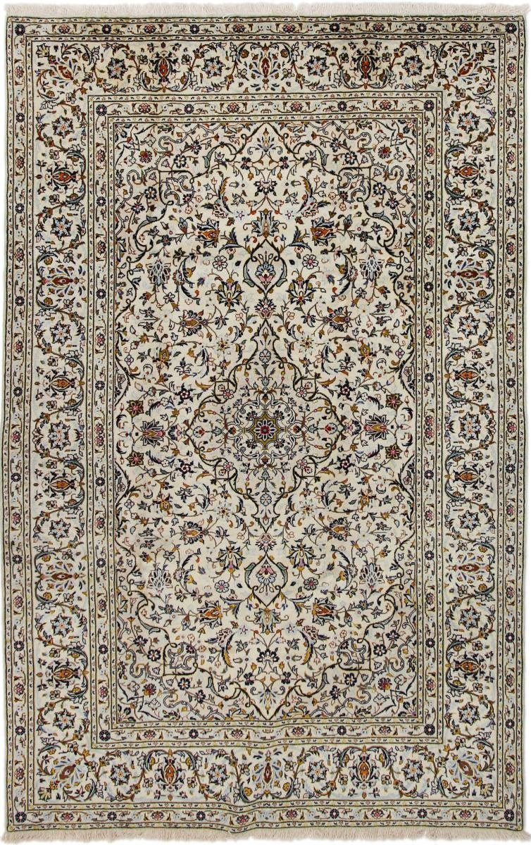 Orientteppich Keshan 191x301 Handgeknüpfter Orientteppich / Perserteppich, Nain Trading, rechteckig, Höhe: 12 mm