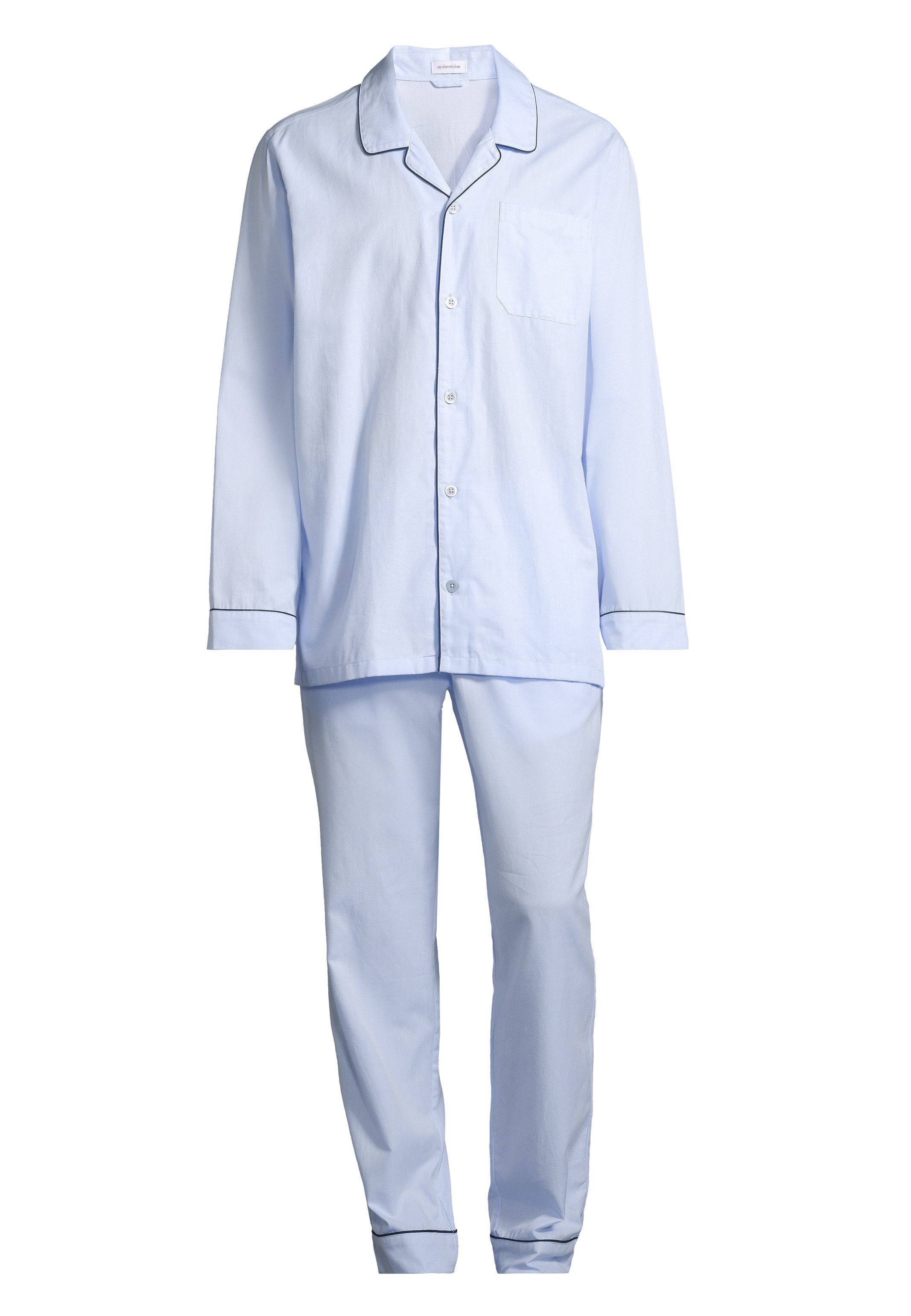 seidensticker Pyjama Web (Set, 2 tlg) Pyjama - Baumwolle - Atmungsaktiv - O günstig online kaufen