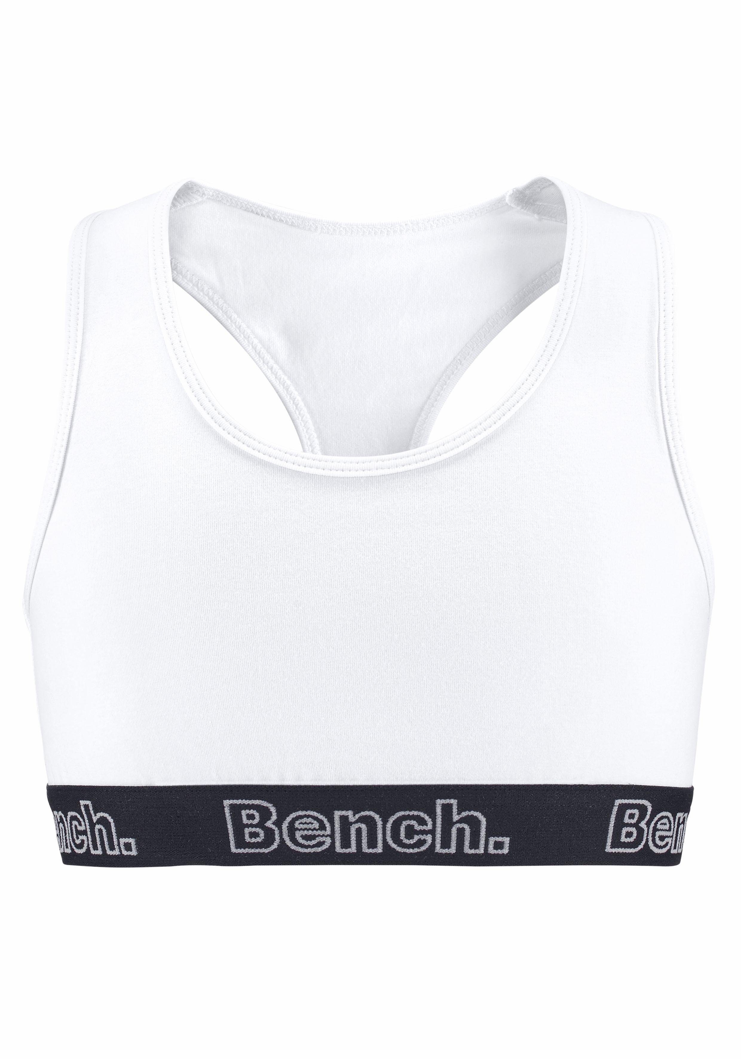 Bench. Bustier (Packung, 3-tlg) in sportlicher Optik mit Ringerrücken
