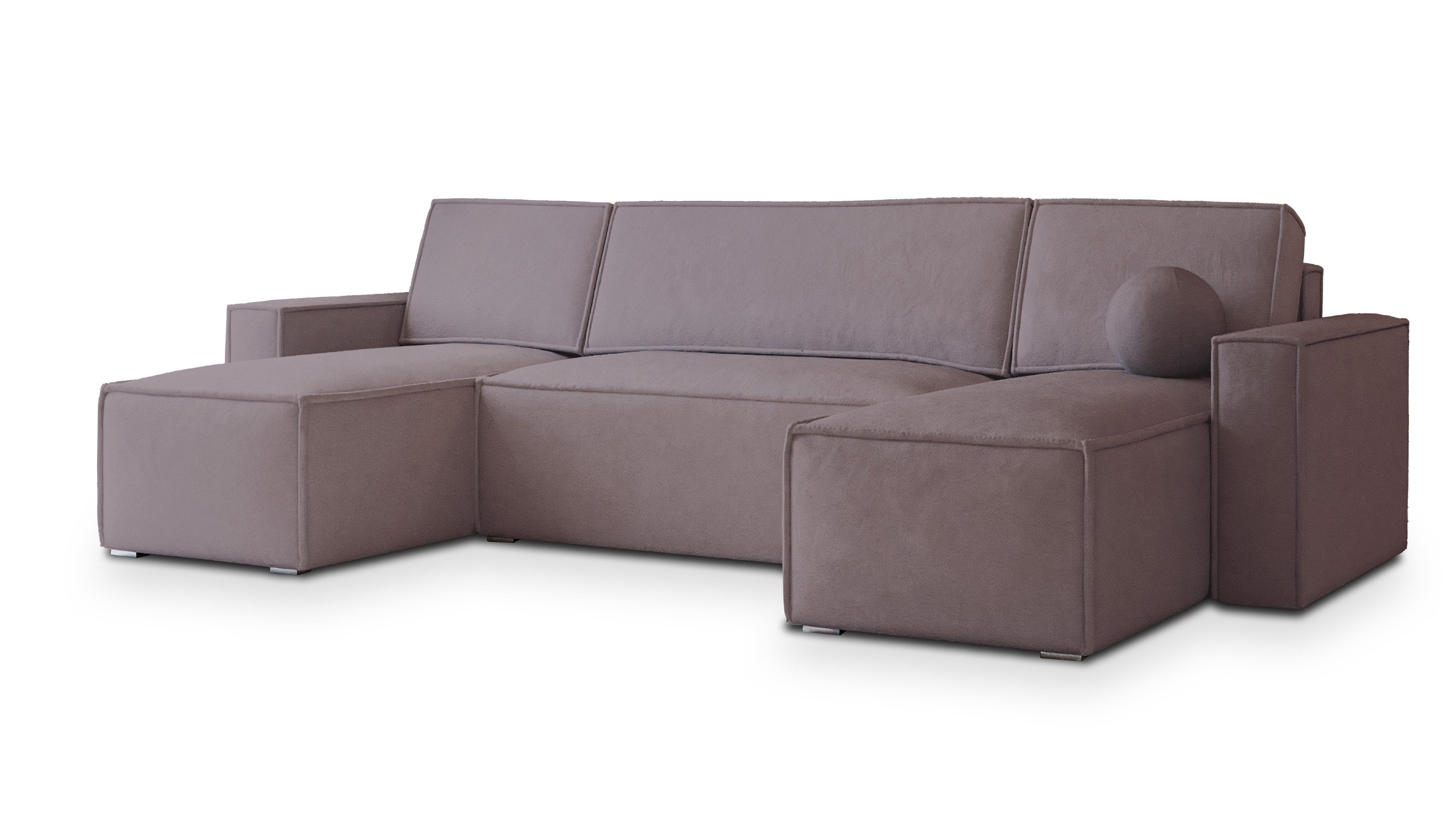 Masseno Ecksofa PESANO mit Schlaffunktion U-Form, günstig online kaufen