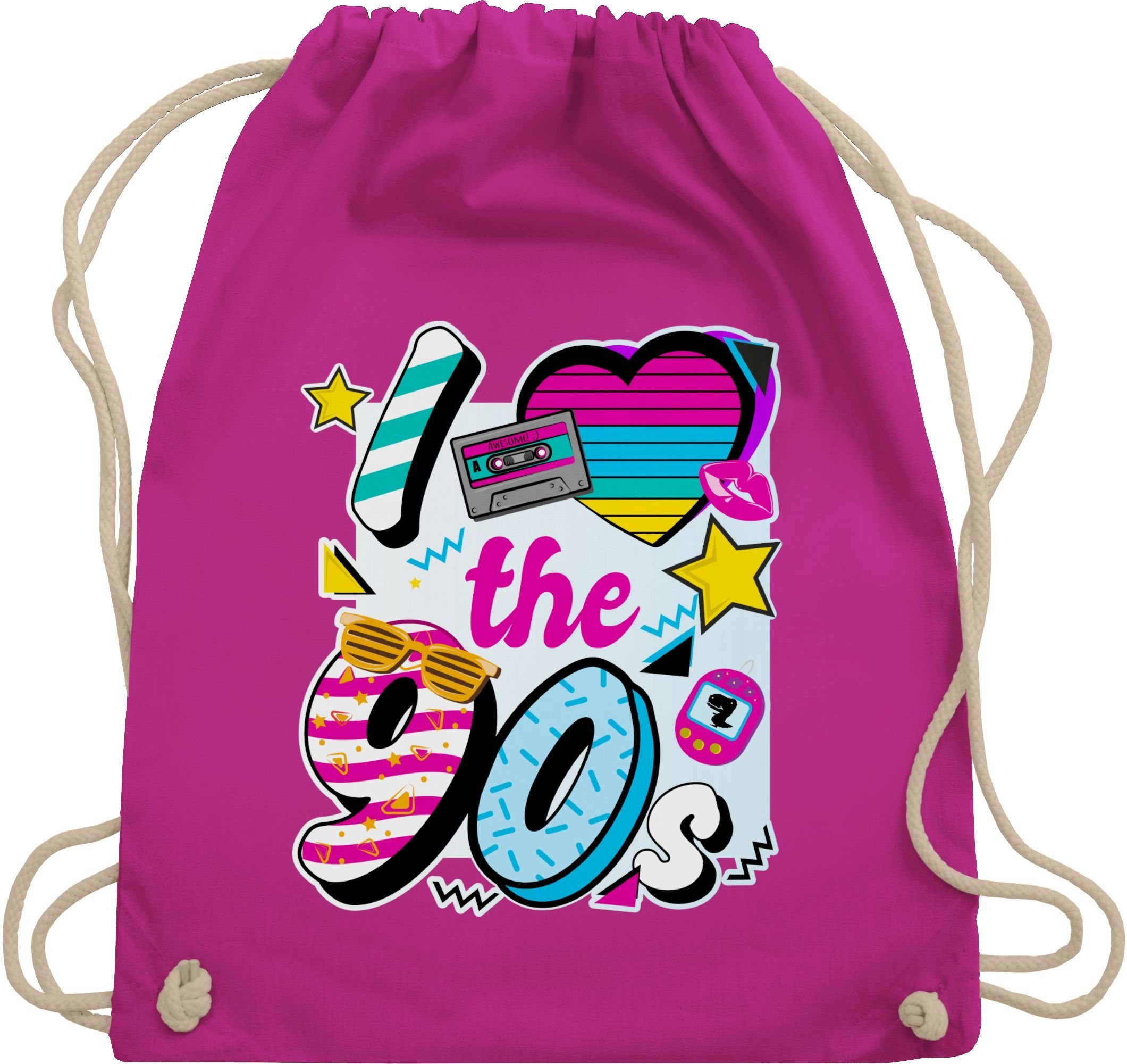 Turnbeutel I love the 90s