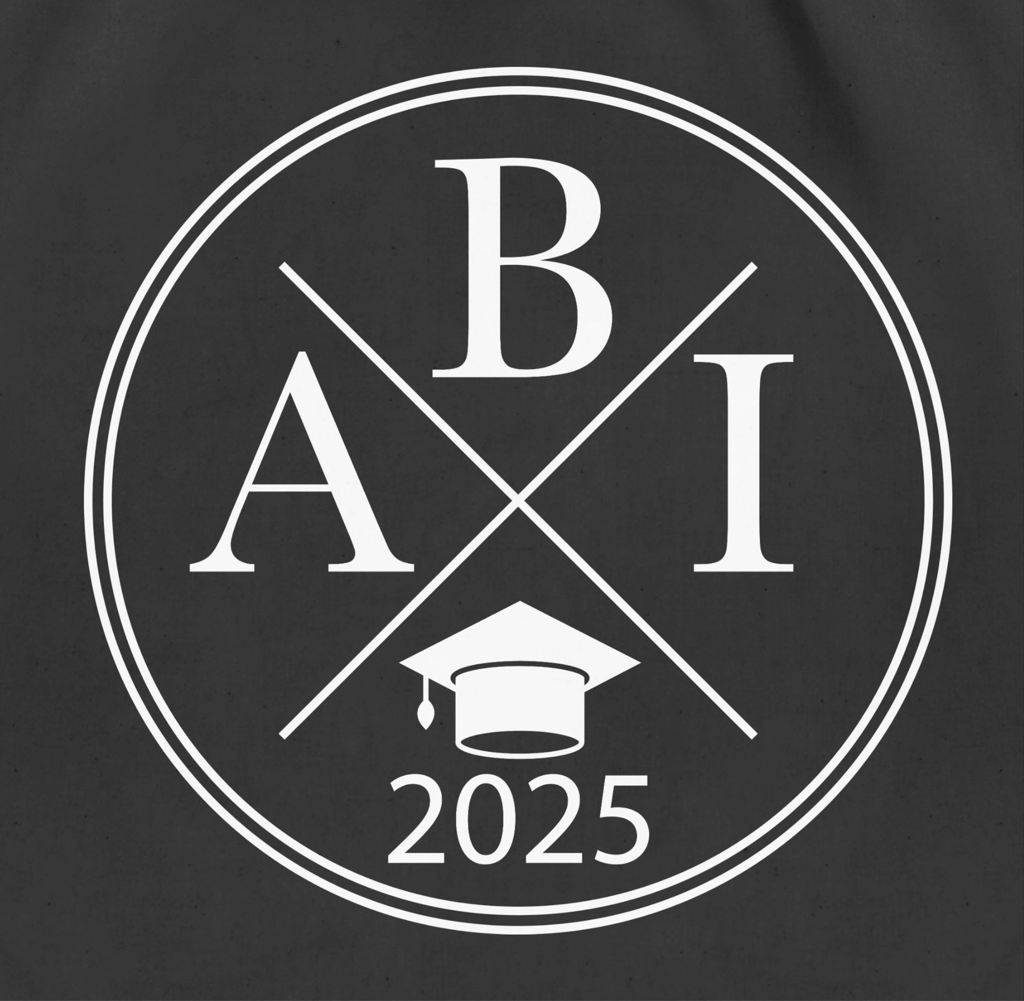 Shirtracer Turnbeutel Abi 2025 Hipster X, günstig online kaufen