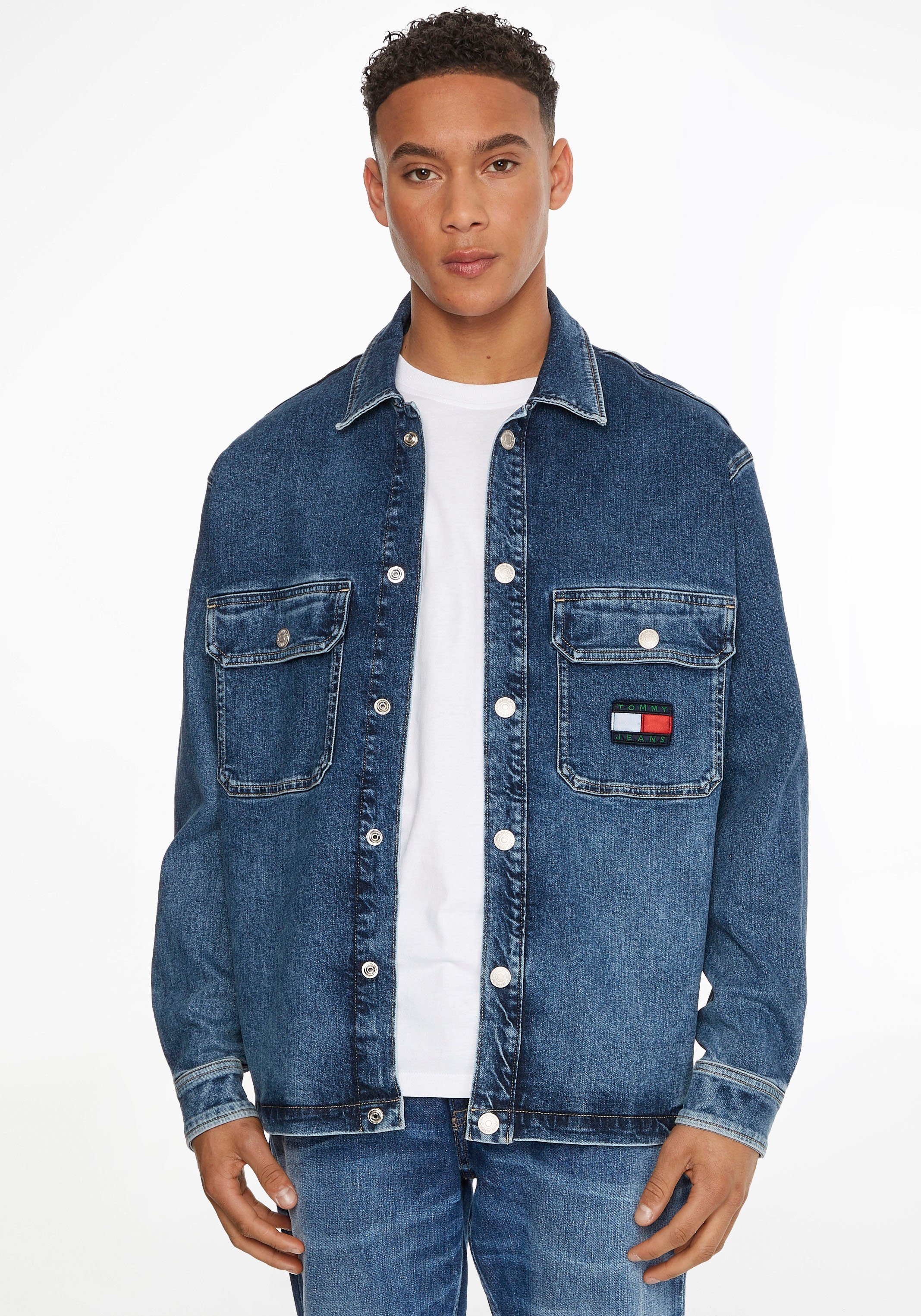 Blaue Herrenjeansjacke online kaufen » Denim-Jacken | OTTO