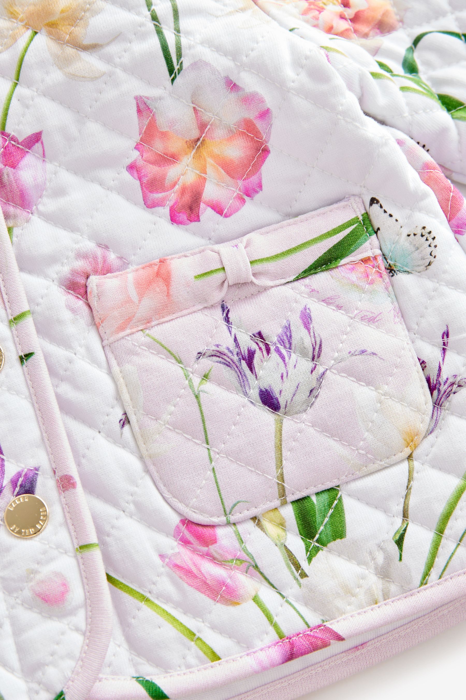 Baker by Ted Baker Steppjacke Baker by Ted Baker Steppjacke mit Blumen-Print ´´ (1-St)