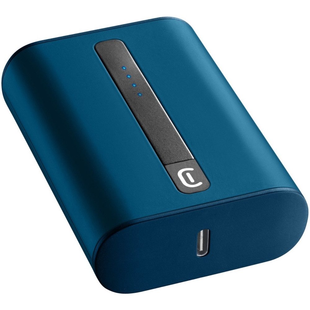 Cellularline Cellularline PBNEWTANK10000B Powerbank. Powerbank Cellularline PBNEWTANK10000B, Kompakte und tragbare Bauweise