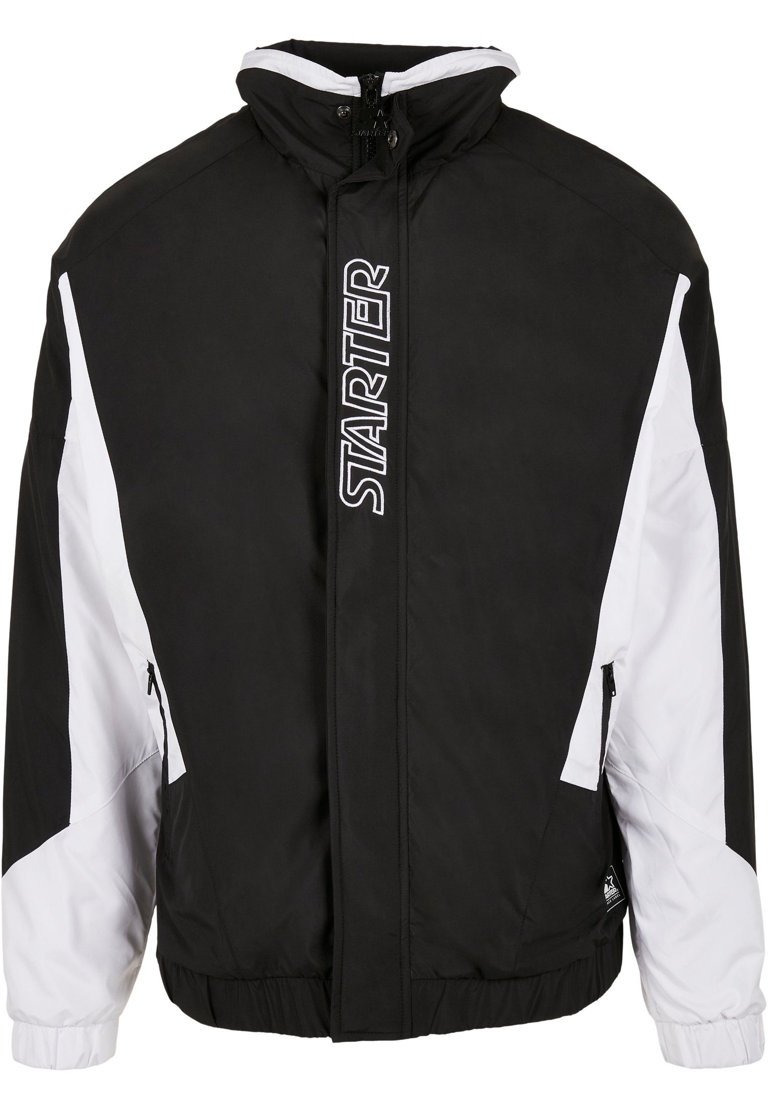 Starter Black Label Outdoorjacke Herren Starter Track Jacket (1-St) black/white