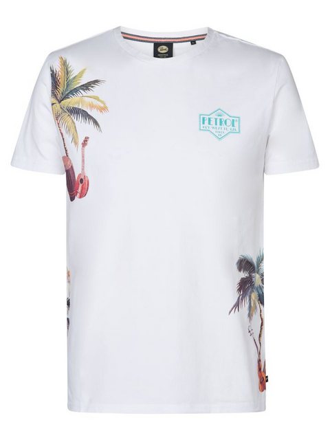 Petrol Industries T-Shirt - T-Shirt „Islandcrest“ mit tropischem Print und günstig online kaufen