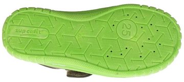 Superfit BILL WMS: mittel Hausschuh Klettschuh, Slipper, Freizeitschuh mit dekorativem Patch