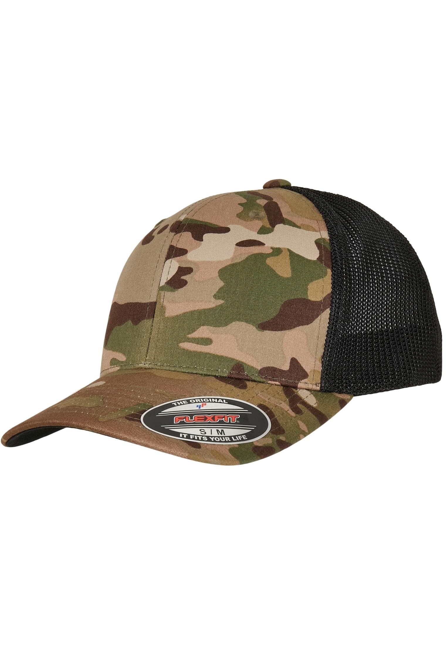 Cap Flex Flexfit Cap Trucker Trucker Multicam Mesh