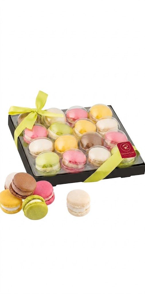 Confiserie Rabbel Süßigkeit Macarons 150g, 1 x