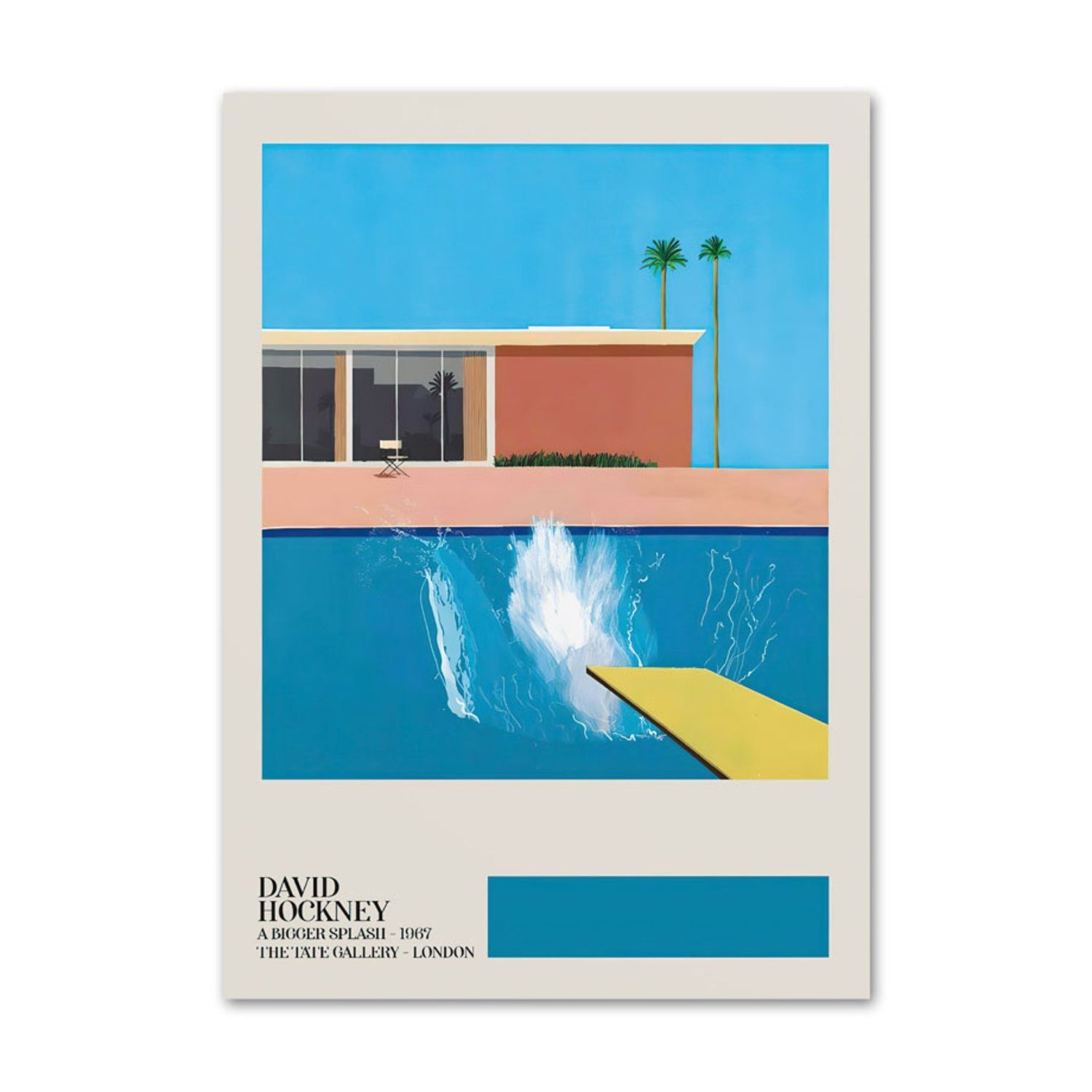 TPFLiving Kunstdruck OHNE RAHMEN, David Hockney günstig online kaufen
