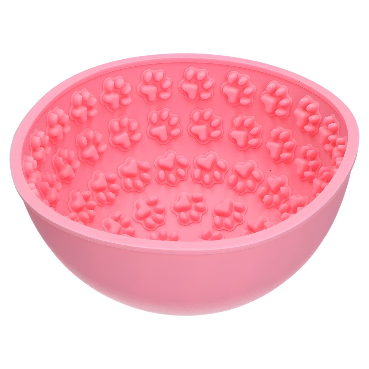 EAT SLOW LIVE LONGER Antischlingnapf Anti-Schlingnapf Wobble rosa