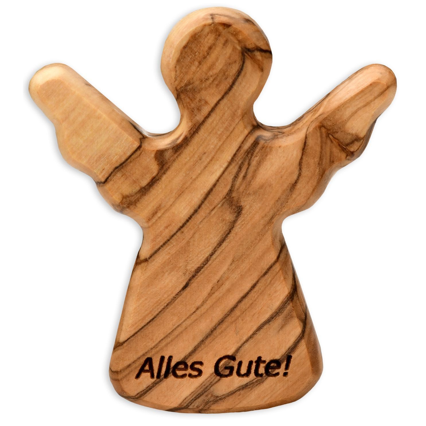 Kassis Engelfigur Schutzengel als Handschmeichler mit Spruch "Alles Gute", günstig online kaufen