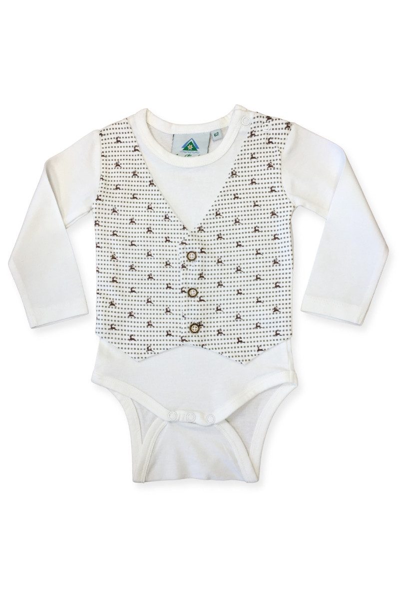 Isar-Trachten Trachtenkleid Baby Body - TIANO - creme