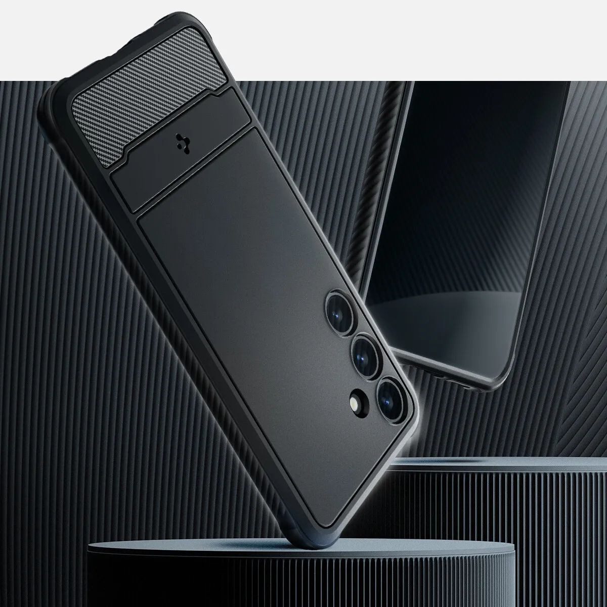 Spigen Smartphone-Hülle Handyhülle für Samsung Galaxy s24 Ultra Schutzhülle Hülle Case Cover, für Samsung Galaxy s24 Ultra, Kabelloses Laden, Robust, Schocksicher
