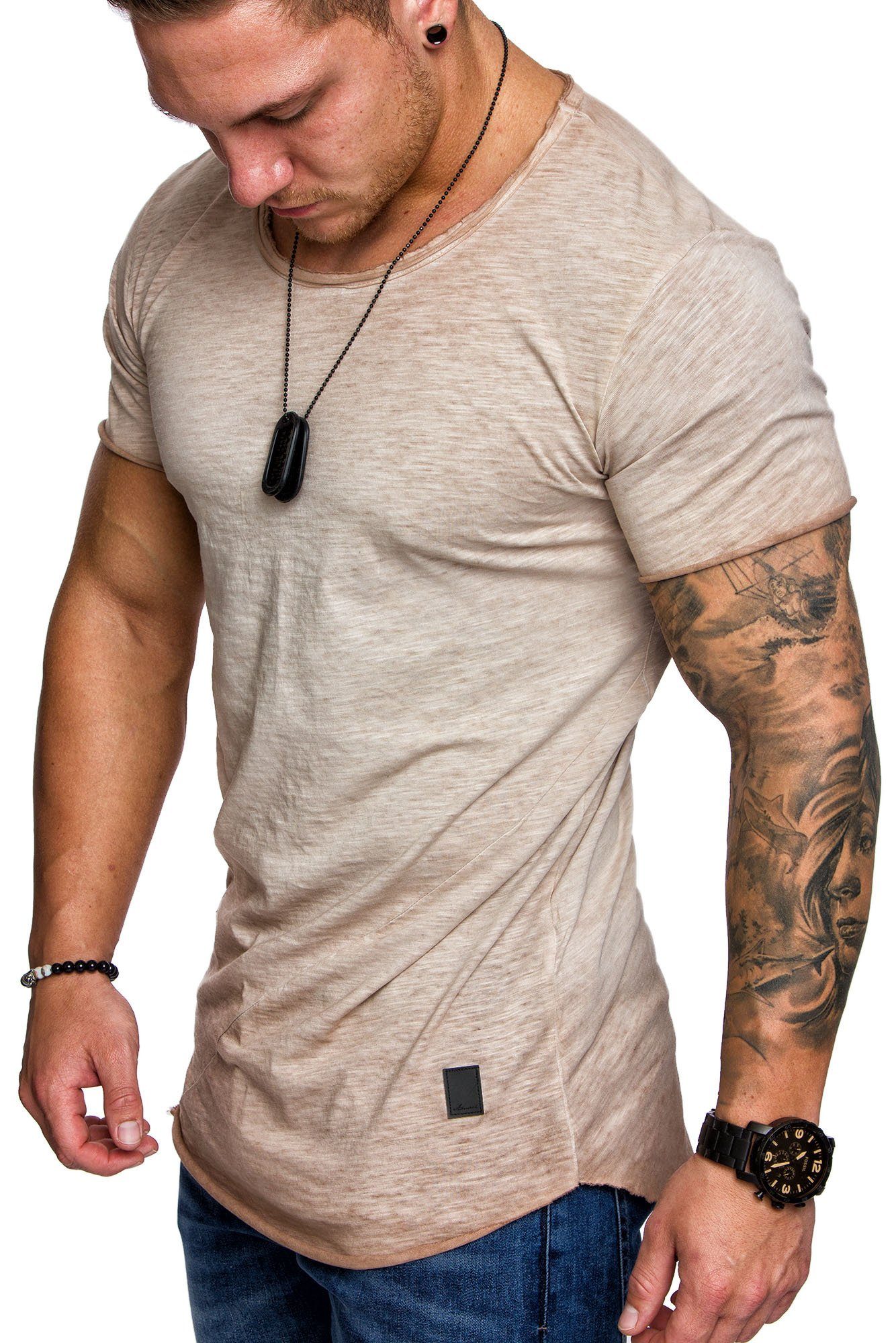 Amaci&Sons T-Shirt TIJUANA Oversize T-Shirt mit günstig online kaufen