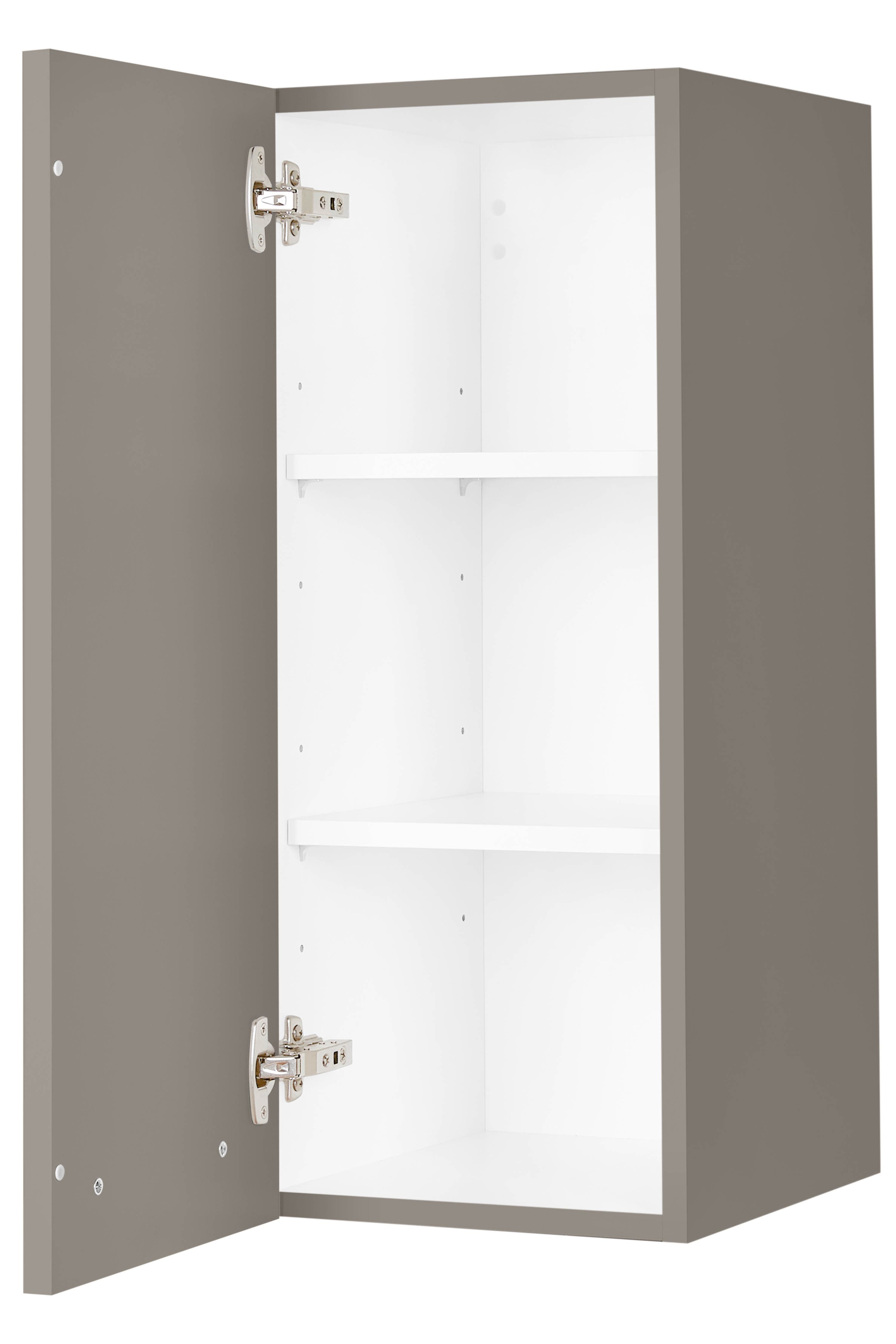 nobilia® Hängeschrank "Laser", Ausrichtung wählbar, vormontiert, in drei Breiten: 30, 45 und 60 cm, mit Soft-Close-Funktion