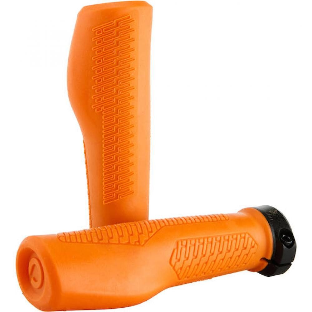 Procraft Fahrradlenker Procraft Lenkergriffe Endurance Comp 137 mm Orange - ergonomischer Kom