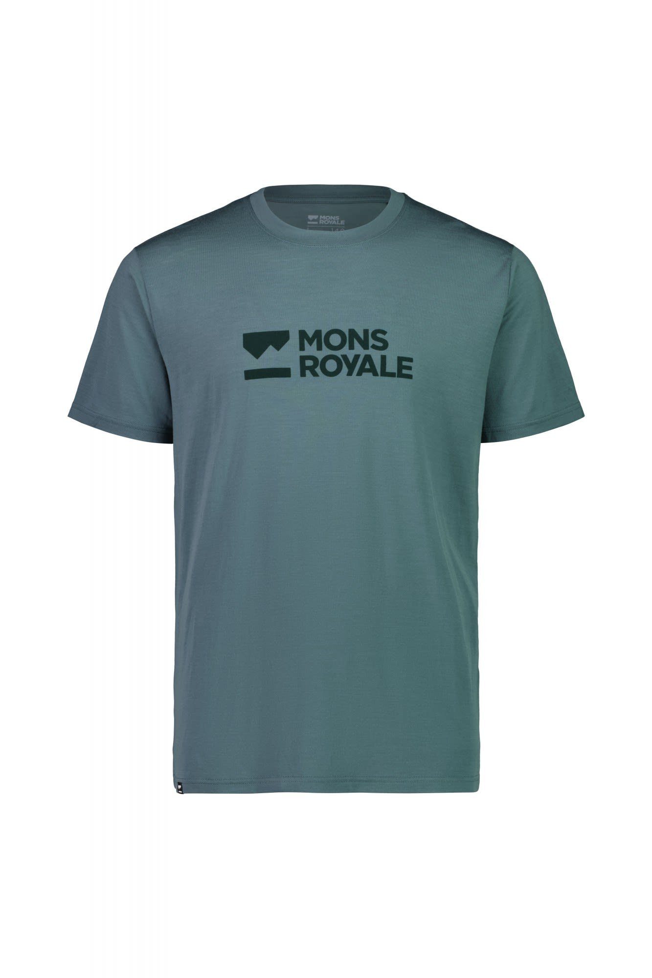 Mons Royale T-Shirt Mons Royale M Icon T-shirt Herren Kurzarm-Shirt Burnt Sage