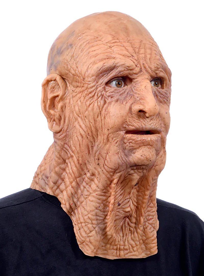 Zagone Studios Verkleidungsmaske Uropa, Beeindruckend realistische Maske mit Mimik-Effekt
