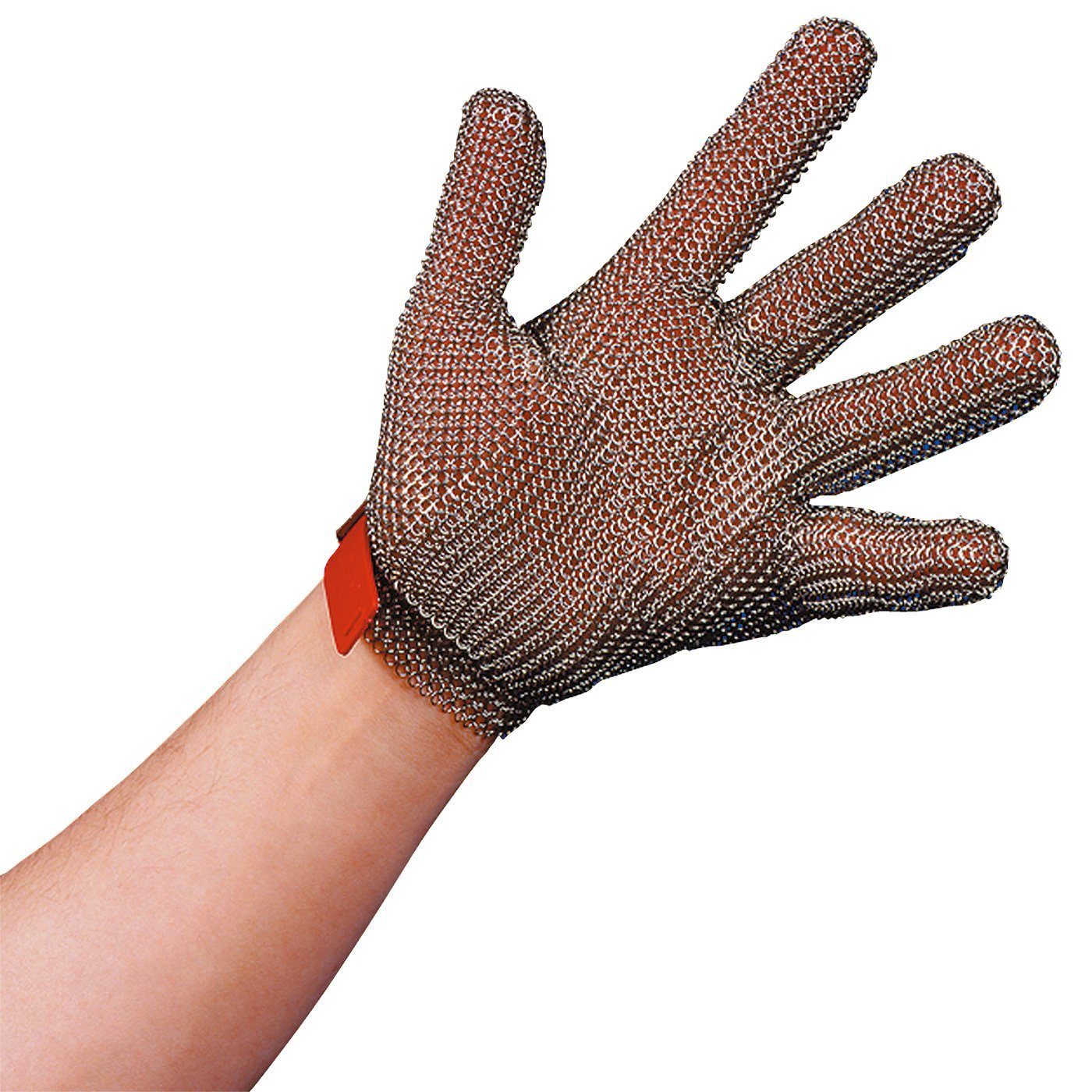 STAHLNETZ Schnittschutzhandschuhe Stechschutzhandschuh PROTEC ohne Stulpe, EN 1082-1 (1-St) EN 1082-1