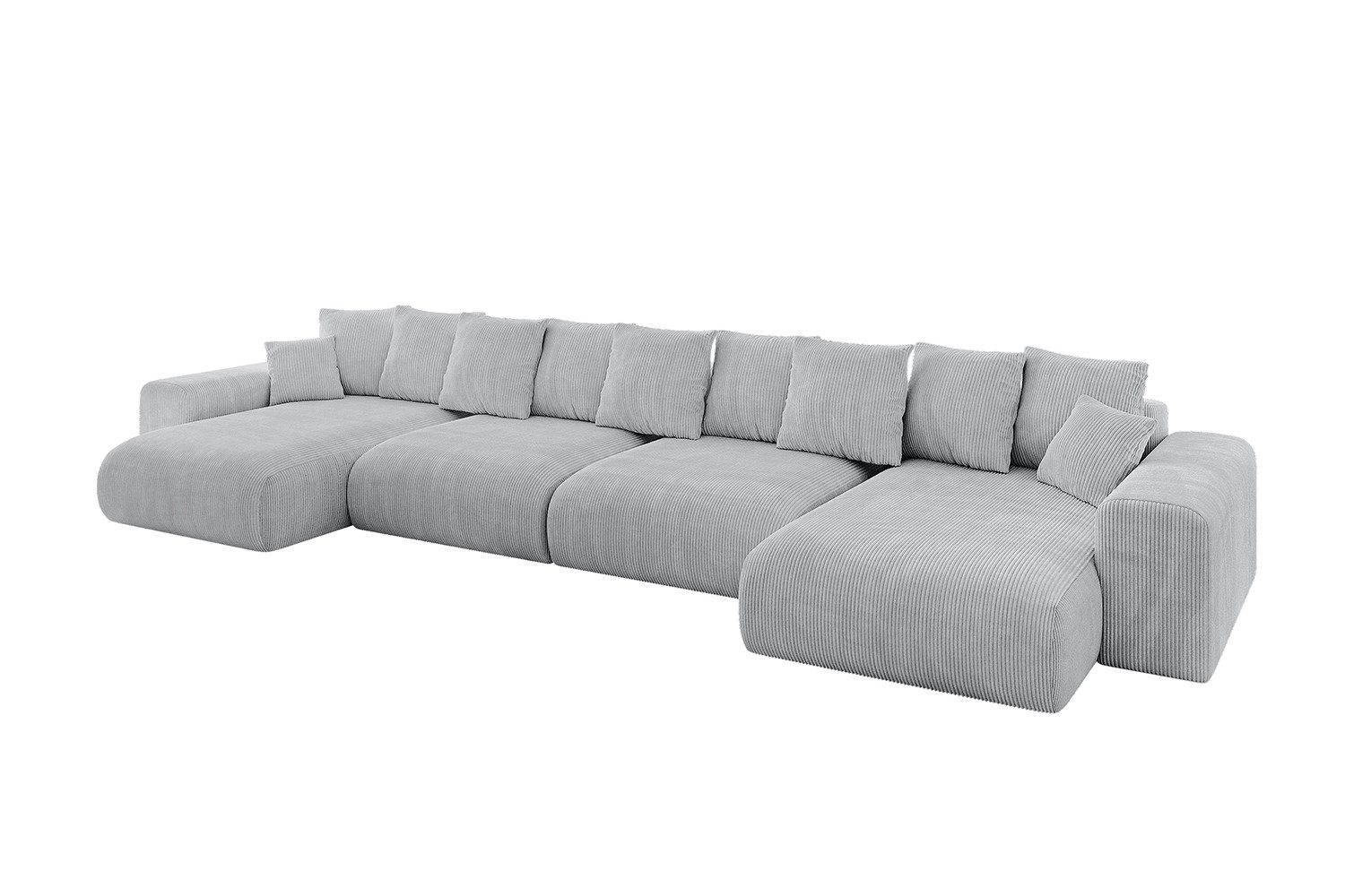 ALTDECOR Wohnlandschaft ESKAR-U2, Couch mit Schlaffunktion, Wohnzimmer - Wohnlandschaft, Corner Sofa Bett Eckcouch Couch L-Form Schlafcouch Ausziehbar