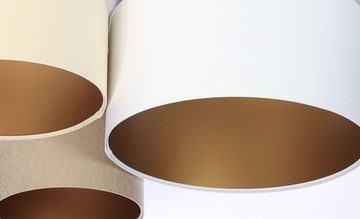 ONZENO Deckenleuchte Trio Pure Faithful 1 75x34x34 cm, einzigartiges Design und hochwertige Lampe
