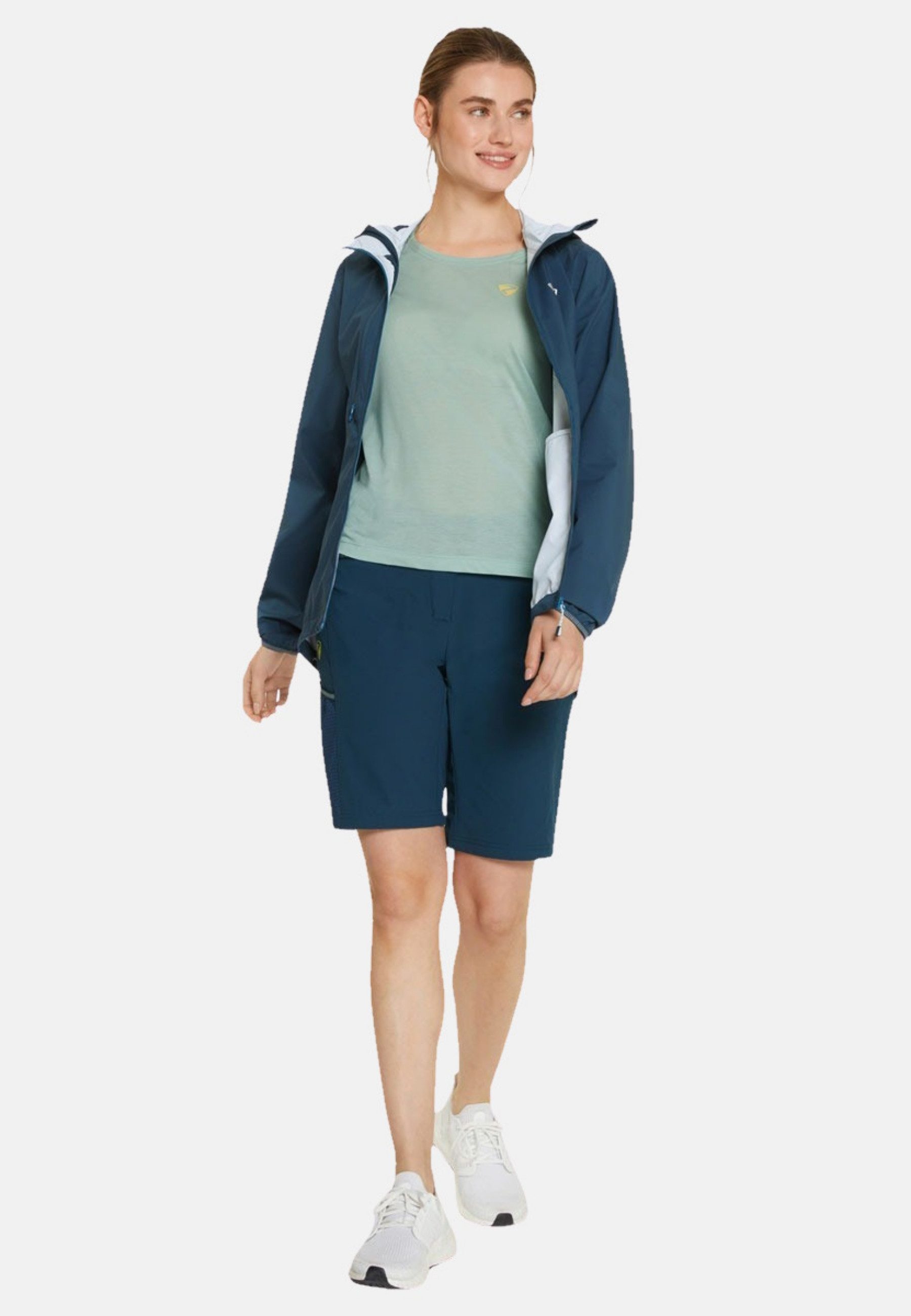 Ziener Regenjacke Jacke NARELA LADY Kapuzenjacke (1-St)
