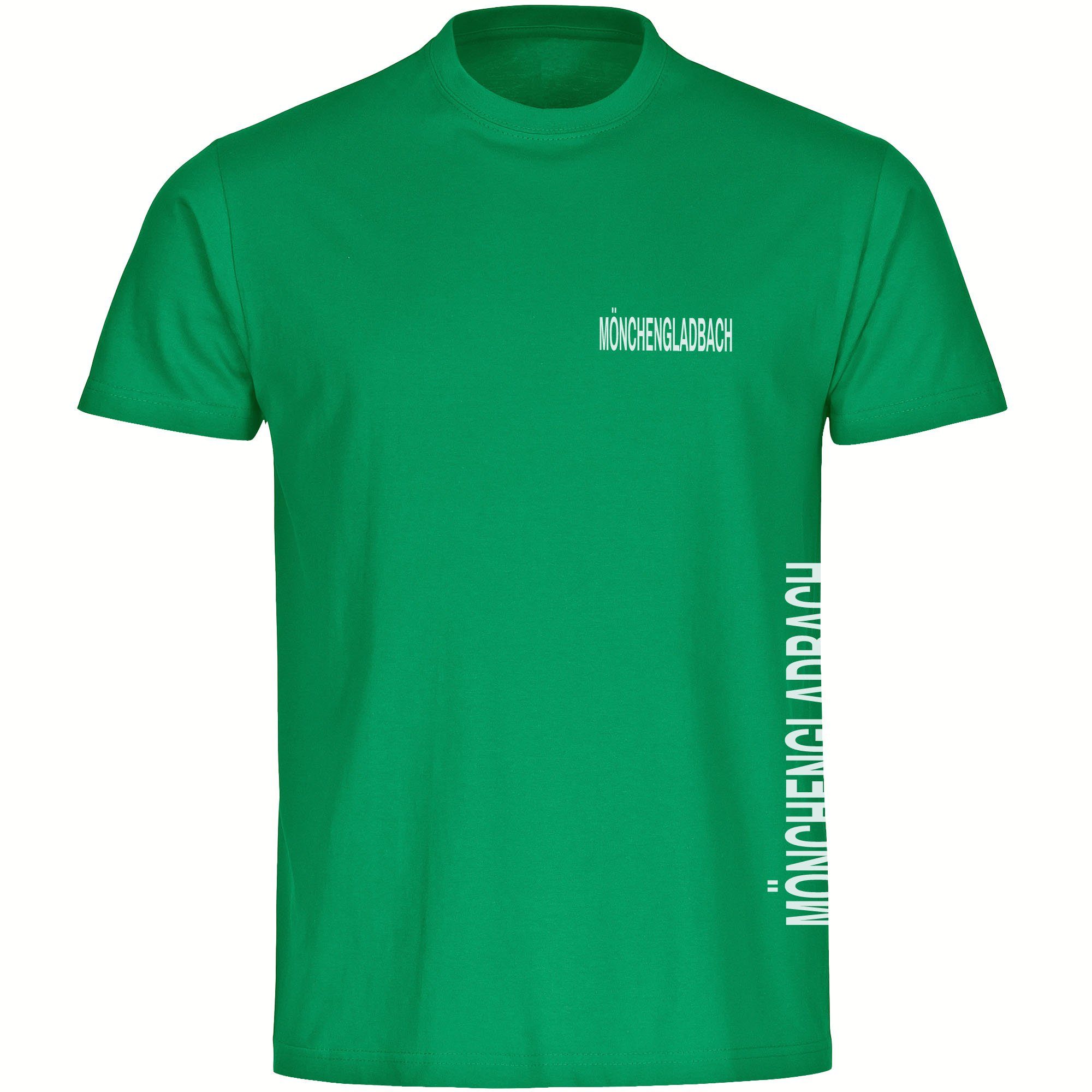 multifanshop T-Shirt Herren Mönchengladbach - Brust günstig online kaufen